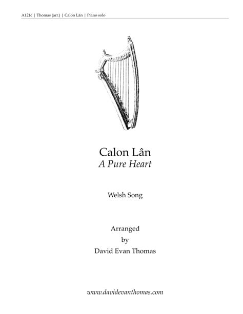 Calon Lan/A Pure Heart .